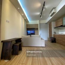 Tastefully renovated and selling furnished. 