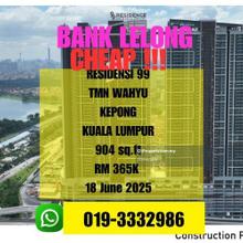 Bank Lelong Residensi 99 Kepong Kuala Lumpur