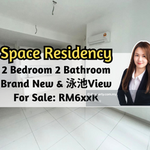 Space Residency, 2 Bedroom 2 Bathroom, Brand New, Swimming Pool View