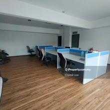 Small Partly furnished office, with lift, near Mc Donalds and Starbuck