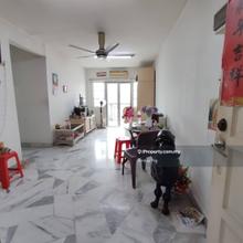 Genting Court Condo High Flr 3rooms 2bathrooms Wangsa Maju, KLCC view