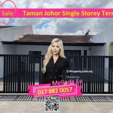 Johor Bahru Taman Johor Renovated Single Storey Terrace 4bed