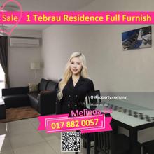 Johor Bahru 1 Tebrau Residence Nice 1bed with Carpark Can Full Loan