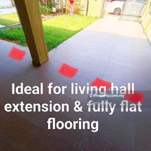 Fully flat flooring , good conditions