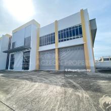 Gated & guarded industrial park for rent,nearby johor port