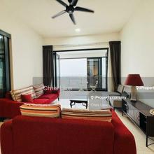 The Astaka high floor furnished unit, nice city/sea view, move-in now