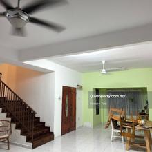 Below market value double storey terraced house sale