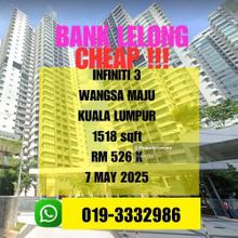 Bank Lelong Residensi Infiniti 3 Wangsa Maju Kuala Lumpur