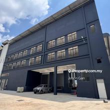 Brand new Freehold Jumbo size semi-d factory, easy access KESAS