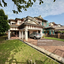 Below Market Value Freehold Terrace Bukit Jelutong Big Land Gated 