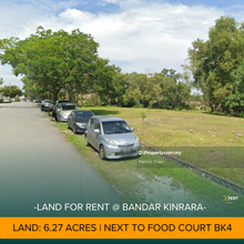 6.27 Acres Land for Rent @ Bandar Kinrara Puchong, Selangor