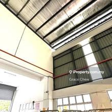 Semi-D Factory at Kawasan Perindustrian Impian Emas for Rent  