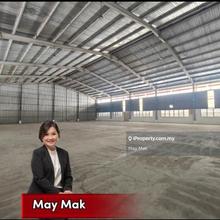 Good Condition Detached Warehouse Factory Alor Gajah Melaka For Rent