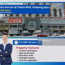 ROI 9.5% and price are negotiable