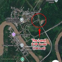 2.39 Acres Land (1st Lot) at Jalan Sebangan, Kuching 