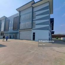 Shah Alam Semi Detached Factory with Office For Rent & Sale
