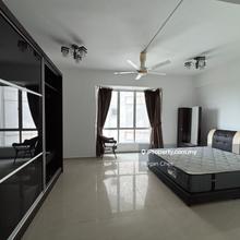 Fully furnished, nice swimming pool view