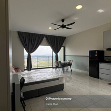 Studio with balcony, furnished unit
