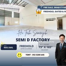 Super Cheap 1.5 Storey Semi D Factory 200 Amp @ Semenyih Hi Tech