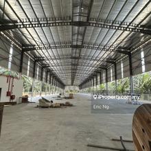 Big Detached Factory for Sales at Telok Panglima Garang 