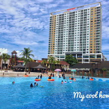Sunway Onsen Suites facing Theme Park 2 bedrooms Fully Furnished