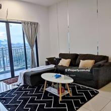 The herz condo for rent, kepong, 2 carpark,fully furnished