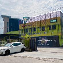 Wide frontage detached factory
