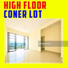 High floor and corner lot