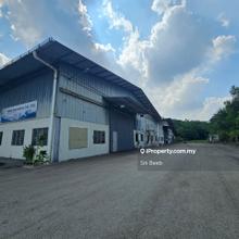 Industrial Land With Factory at Kampung Melayu Subang for Sale