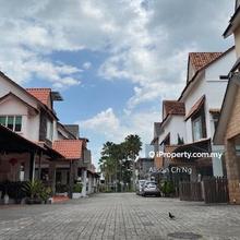Corner unit big space of frontage Land gated not facing road