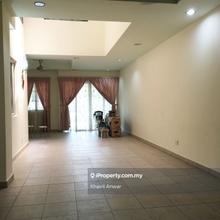 Superlink well maintained house. Gated and guarded.