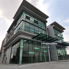 3 storey Semi D factory, Facing main road