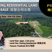 Ptp Tanjung Pelepas 2.65ac Zoning Residential Land