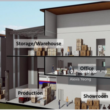 Brand New 2 and half storey Factory 24h security 