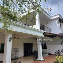 Bukit Bandaraya Shah Alam corner unit open facing terrace house