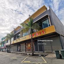 2 Combining Extra Size End Lot 2 Storey Shoplot Taman Batik For Sale