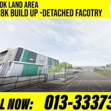 Silc nusajaya unblock one and half storey detached factory for rent