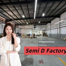 New 2.5 Storey Semi D Factory Balakong Seri Kembangan For Sale 