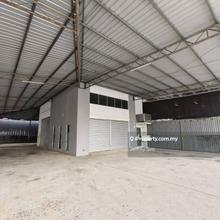 Batu Kitang Light Industry Double Storey Semi-D Warehouse