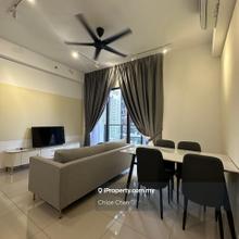 Trion 2 @ KL 800sqft 2 R 2 B Near MRT Fully Furnished Unit For Rent