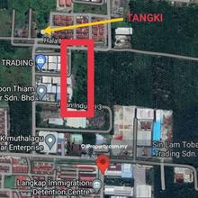 Langkap Perak Freehold Rectangle Shape Industrial Land For Sale