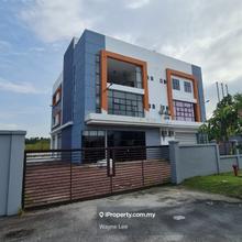 Freehold 3-Storey Semi-D Factory @ Bukit Jelutong - For Sale
