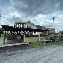 Double storey semi d house in kasturi heights,nilai 