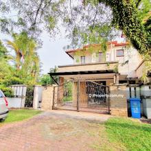 Corner Lot Partly Furnished 2 Storey Link Bukit Jelutong Freehold