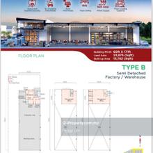 3 Storet Semi D Factory Located At Banting , Selangor