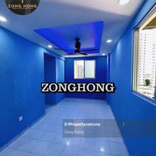 Pinang Emas Semi Furnished & Renovated, Nice View / Modern Blue Theme