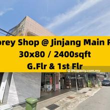 Intermediate Lot, Face Main Road, 2 Storey Shop Jinjang Main Road