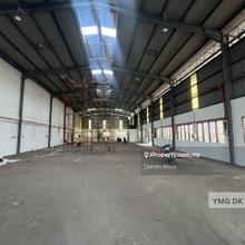 Pandamaran 1.5 Storey Semi-D Factory Warehouse Port Klang 9ksqft