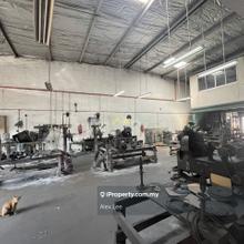 Cheapest! Big Size 3000sqft Klang Utama 1 Storey Factory Freehold