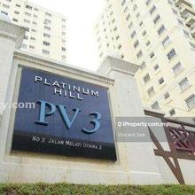 Freehold Platinum Hill Pv3 Condo for Sale Setapak tarumt 